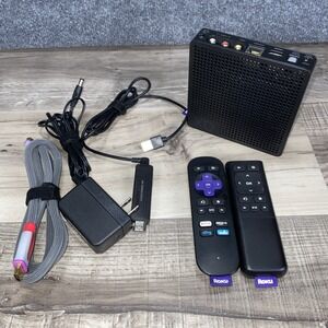 Roku XD/S Media Streamer 1st Series W/ Remote Model 2100x Power Supply XD Bundle
